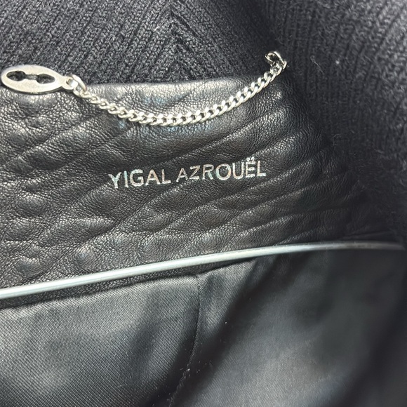 Yigal Azrouel Black Leather Jacket - Picture 3 of 6
